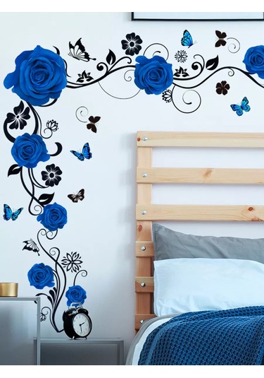 Sticker Store Mutfak Dekorasyonu İçin Duvar Çıkartması 187838836 Mavi