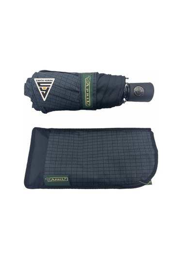 April A-210g A2 Süper Mini 8 Telli Tam Otomatik Şemsiye Siyah