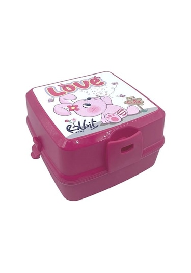 Buffer® Kendiliğinden Kaşık Çatallı Beslenme Kutusu 4 Bölmeli Çoc