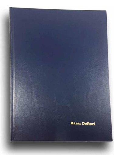 Dilman Karar Defteri Ciltli 96 Yp.