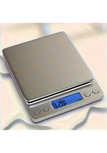 Fastbuy Kolzp Dijital Mutfak Terazisi 2000g, 0.1g Hassasiyet, Kompakt Tasarım, Mutfak Ve Yemek Hazırlama İçin İdeal -