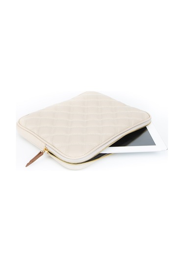 Bej Laptop Kılıfı Evrak Çantası 15.6 & 16 İnç