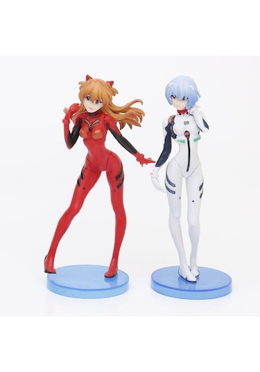 Disney 3 Adet Anime Ayanami Rei Evangelion Eva Pvc Figürleri 13cm