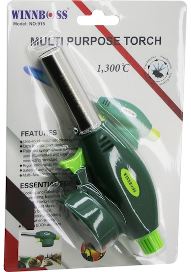 Multı Purpose Torch No-915 Pürmüz Nargile Çakmak Başlık Brulör