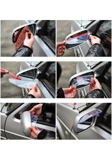 Skoda Superb Ayna Yağmur Rüzgar Engelleyici Park Aynası Seti