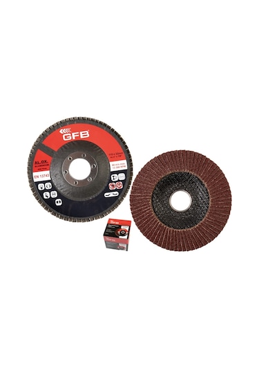 Alümünyum Flap Disk Zımpara 115 Mm 100 Kum