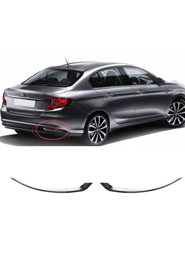 Fiat Egea Sedan Krom Reflektör Çerçevesi 2015 Ve Üzeri