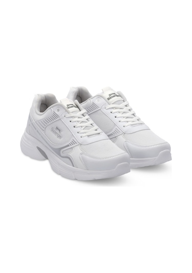 Slazenger MIRAGE I Büyük Beden Erkek  Beyaz Koşu & Yürüyüş Spor Ayakkabısı