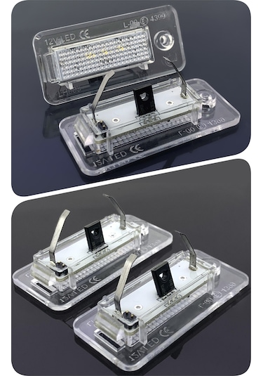 Audı A4 B6 B7 8e 8h 2000-2008 Canbus Led Plaka Aydınlatma Ledi Lambası