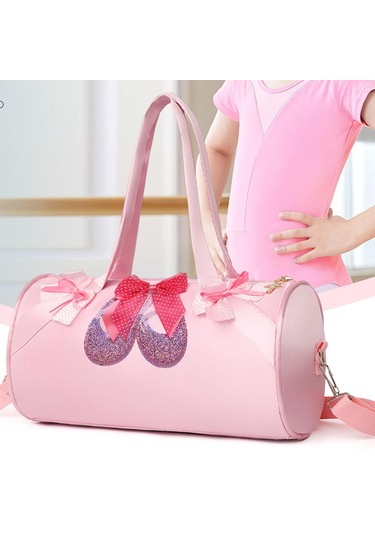 Homyl Bale Çantası Naylon Rahat Sevimli Yuvarlak Dans Jimnastik Ayakkabı Modeli