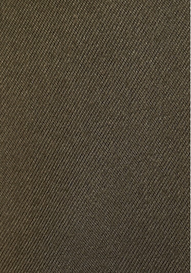 Colins Relax Fit Shirt Neck Düz Kadın Yeşil Uzun Kol Gömlek Cl1077319 Q1.v1 Kha Haki