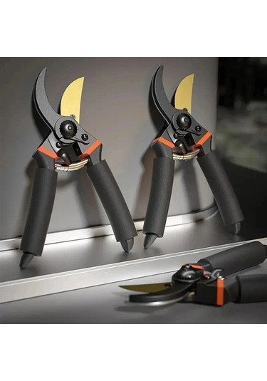 Çok Fonksiyonlu Meyve Dalı Budama Güçlü Budama Kalın Şube Bahçe Keskin El Black