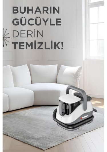 Torima TCC-01 Gri Buharlı Koltuk Ve Halı Yıkama Makinesi