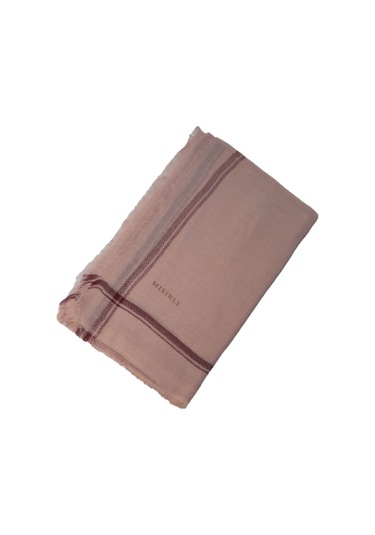 Mim Eşarp Mısırlı Eşarpları Pamuk Şal 100x200 Cm Pudra