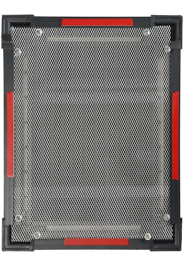 40 X 40 Alüminyum Antrasit Gri Banyo Wc Havalandırma Panjuru