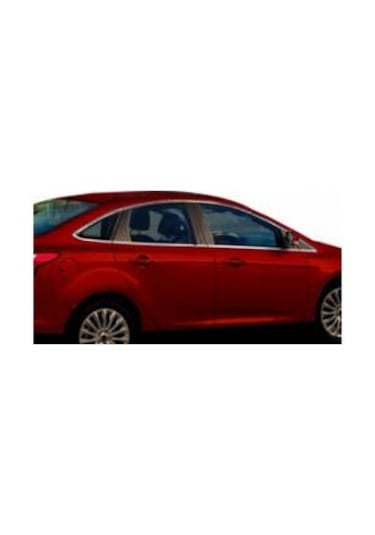 Ford Focus 3 Sd Krom Cam Çıtası 8 Prç 2011 -2019 Paslanmaz Çelik