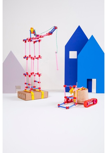 Toyi Inventions - 92 Parça Stem Seti Ve Yaratıcı Yapı Oyuncakları