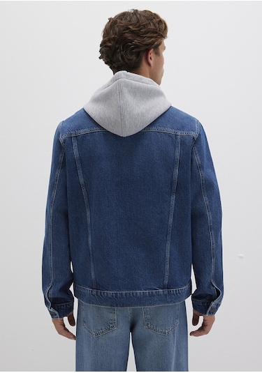 Mavi - Brandon 90lar Vintage Koyu Mavi Jean Ceket 0112808-90839 Koyu Mavi