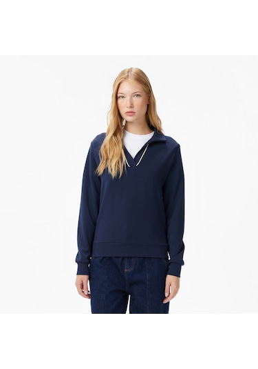 Nautica Kadın Lacivert Regular Fit Sweatshirt 026 57k304t Lacivert