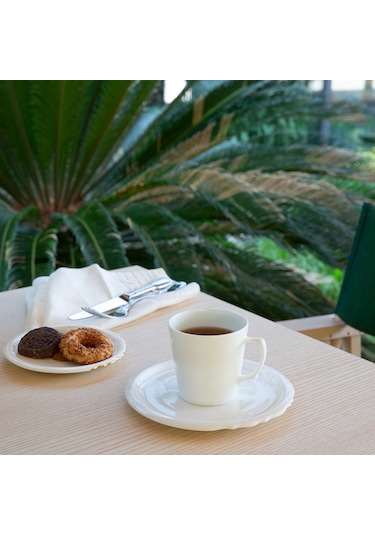 Eser-i İstanbul Çay/Kahve Fincanı Seti 6'lı Sade