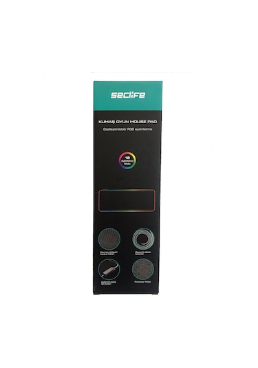 Seclife Smp-3425-Rgb Gaming Mouse Pad