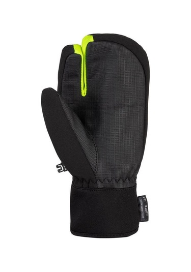 Reusch Torby R-Tex Xt Çocuk Üç Parmak Kayak Eldiveni Gri/Sarı