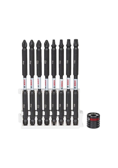 Bosch Impact Ctrl Çift Taraf 9'lu 110mm Vidalama Ucu Paketi - 2608522347