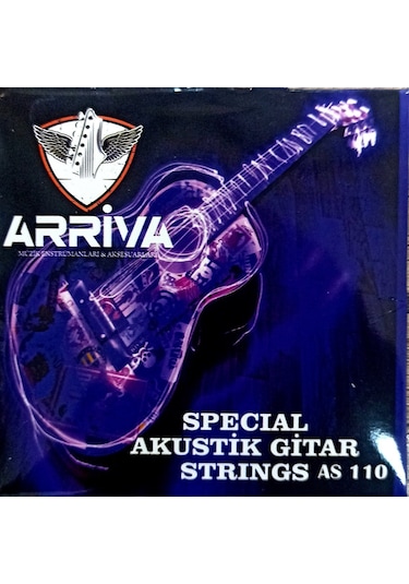 Arriva As110 Akustik Gitar Tel Seti 0,10