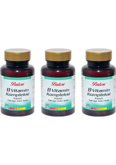Balen B Vitamin Kompleksi 425 Mg 60 Kapsül 3 Adet
