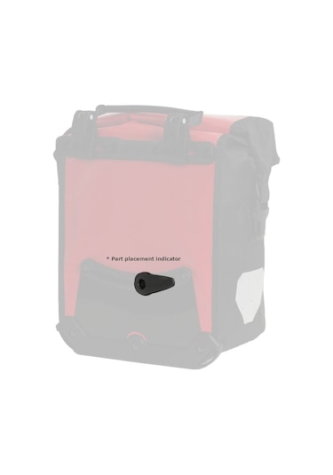 Ortlieb E143 Ql2 Montaj Sistemi Pannier Ankraj Kancası Siyah