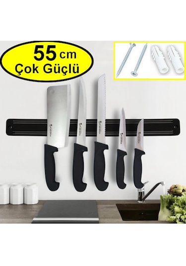 Mıknatıslı Bıçak Askısı Bıçak Tutucu Bıçak Standı Bıçaklık 55 CM G