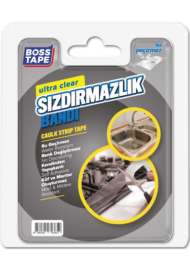 Boss Tape Ocak Kenar Şeffaf Sızdırmaz Bant