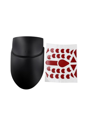 Nayomiglow Motosiklet Aksesuarları Ön Çamurluk Çamurluk Uzatıcı Çamurluk Yamaha Fjr 1300 Fjr1300 2006-2024 Siyah