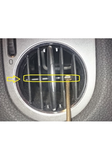 VW Tiguan Havalandırma Yön Ayar Çıtası