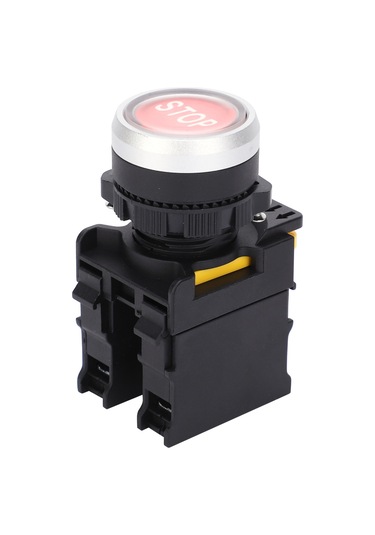 Jeemson Ac220v 10a Su Geçirmez Acil Durdurma Düğmesi - Abs Malzeme, Toz Ve Su Koruma, Yüksek Dayanıklılık