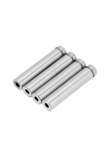 Springsun Stahl Çelik Cam Sabitleyici Çivi Seti - 4 Adet 12x60mm - Rustsuz, Kolay Kurulum, Cam Dekorasyonu Ve Duvar Sabitleme İçin Diğer