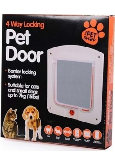Pet Door Kedi Kapısı 22.5 x 20 CM