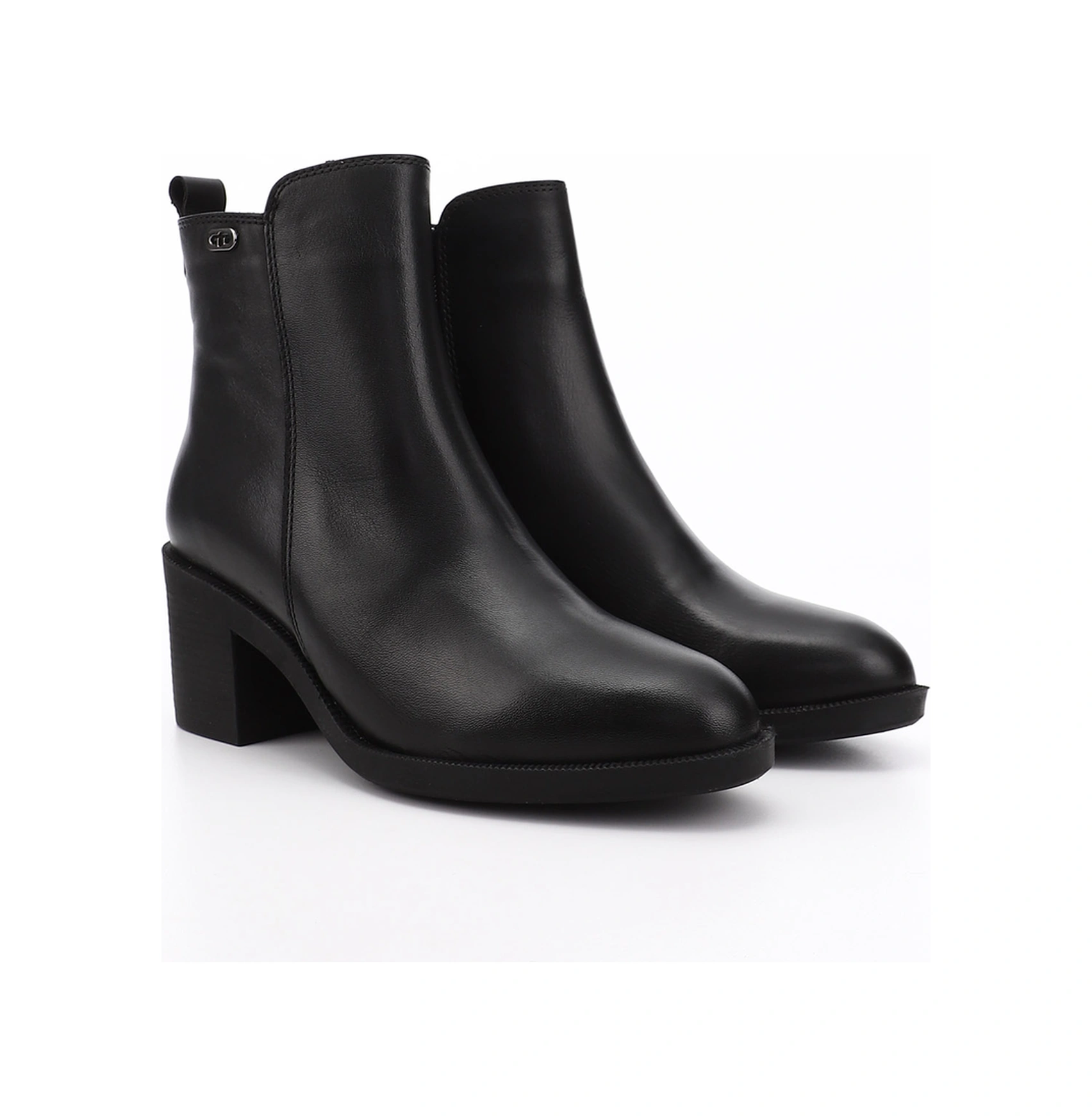 Gönderi R Kadın Siyah Fermuarlı Kalın Topuklu Hakiki Deri Bot Gkzb13453428 Siyah