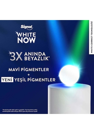 Signal White Now Original Diş Macunu 5 x 75 ML