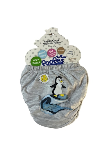 3'lü Alıştırma Külodu 3'lü Maceracı Penguenler