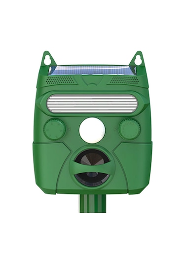 Uu0383 Ultra-sonik Hayvan Kovucu Açık Havada Hareket Sensörlü Yeşil