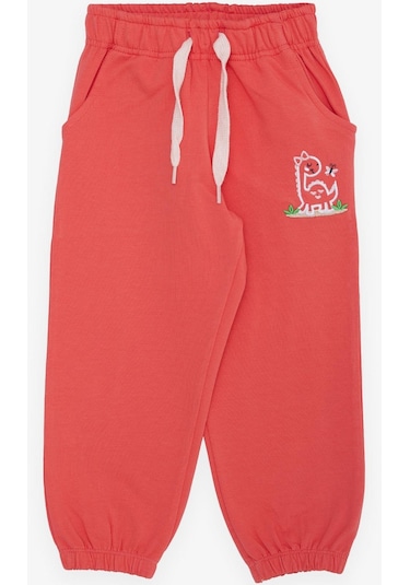 Breeze Kız Çocuk Alt Sevimli Dinozor & Kelebek Nakış Baskılı 1-4 Yaş, Narçiçeği-narçiçeği Narçiçeği