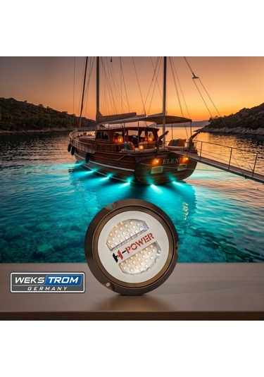 Wekstrom Germany H-power Sualtı Led Lamba 60 Watt 12 Volt - 24 Volt