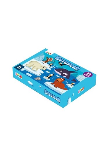 Eolo 60 Parça Yer Puzzle Kutuplar 4+