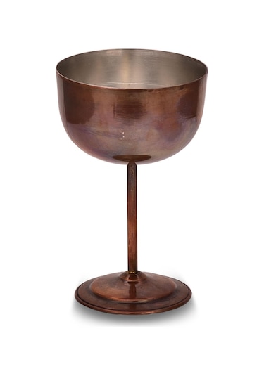 Turna Bakır Vino Kadeh 1 No Düz 240 ML Oksit Turna0491-3