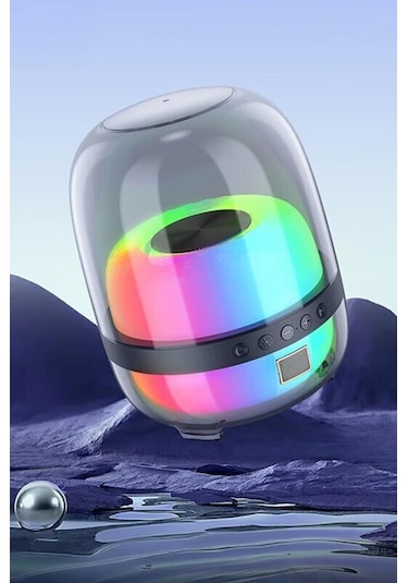 Torima BTS-1843 Kablosuz Taşınabilir RGB Işıklı Bluetooth Hoparlör