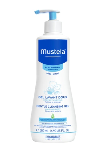 Mustela Gentle Cleansing Gel Yenidoğan Bebek Şampuanı 2 x 500 ML