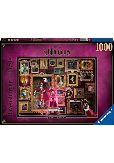 Ravensburger 1000 Parça Puzzle WD Villain Kaptan Kanca 150229