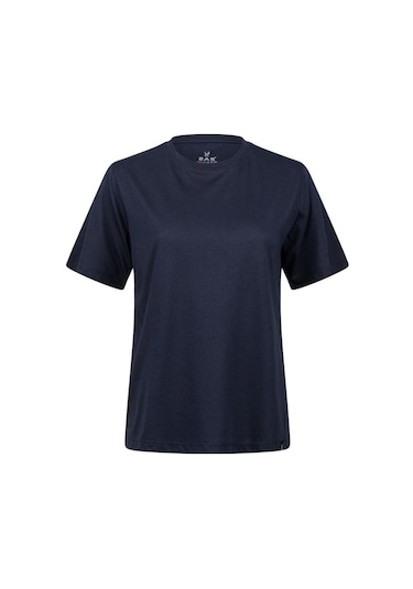 2as Alexa Kadın Bisiklet Yaka T-shırt Lacivert