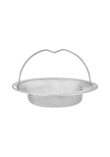 Dancemonkey Cbtx Mutfak Lavabo Filtresi Ve Sepeti 11cm Gümüş Renk Model 001 11.8x5cm Çift Kişilik